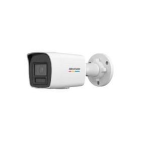 TUBO COLORVU 3.0 TUBO IP 4MP 2.8MM CON RANURA SD, ALTAVOZ Y LUZ ESTROB ROJA Y AZUL SKU: HK-DS2CD1047G3-LIUF/SRB