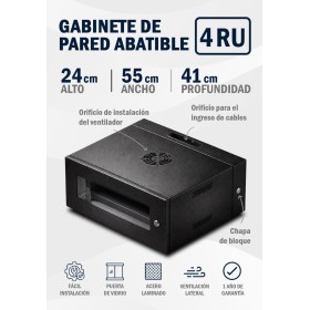 GABINETE NACIONAL 4RU   MEDIDAS 24 X55X41 CM