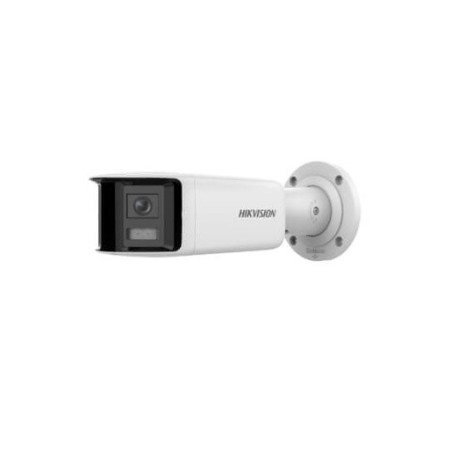 CAMARA TUBO IP 4MP EXTERIOR PANORAMICA C/AUDIO Y ALARMA SKU: HK-DS2CD2T47G2P-LSU/SL