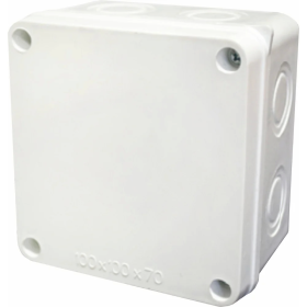 CAJA DE PASO PVC 10x10x7 CM