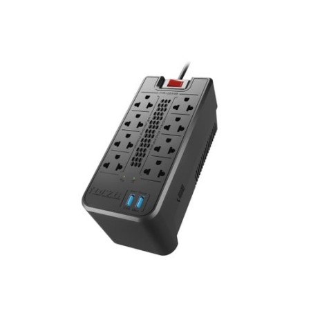 ESTABILIZADOR 8 TOMAS 1200VA/600W C/2USB 220V FZ-FVR-1222USB