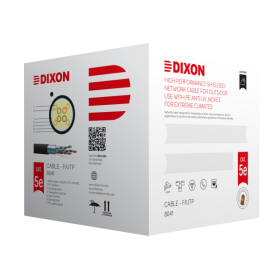 CABLE DE RED DIXON CAT5 8041 STP 305MTS EXT