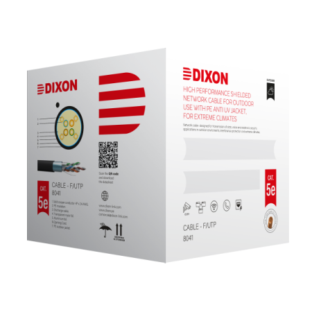 CABLE DE RED DIXON CAT5 8041 STP 305MTS EXT