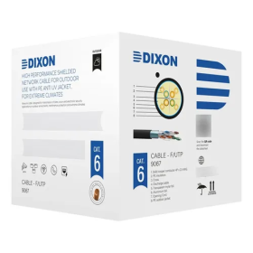 CABLE DE RED DIXON CAT6 9067 305MTS EXT