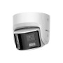 CAMARA IP COLORVU DOMO PANORAMICA 4MP CON STROBE Y ALARMA AUDIBLE SKU: HK-DS2CD2347G2P-LSU/SL
